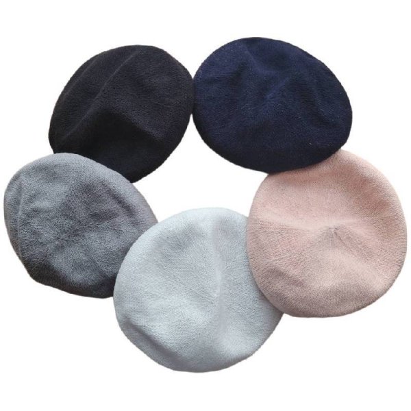 画像2: サマーベレー 帽子 Gray 【F】 (2)