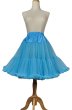 画像1: シフォン　パニエ　　Blue　【丈55cm】 (1)