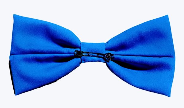 画像2: ダブルリボン バレッタ  Blue (2)