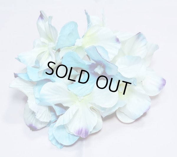 画像1: フラワークリップ　　紫陽花　　 (1)