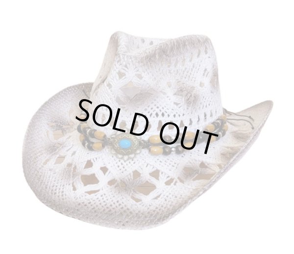 画像1: WESTERN  HAT  　　　     White   (1)