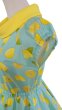 画像3: 檸檬　サーキュラーワンピース　Yellow✖MintGreen　【M】 (3)