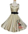 画像1: Satin　サンドレス　Gold　　【M】 (1)
