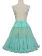 画像1: シフォン　パニエ　　Mint　Green　【丈55ｃｍ】 (1)