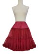 画像1: シフォン　パニエ　　Wine Red　【丈55ｃｍ】 (1)