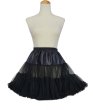 画像1: シフォン　パニエ　　Black　【丈40cm】 (1)