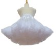 画像2: シフォン　パニエ　　White　【丈40cm】 (2)