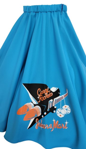 画像3: Conny Rockts  サーキュラースカート 　Blue　【F】 (3)