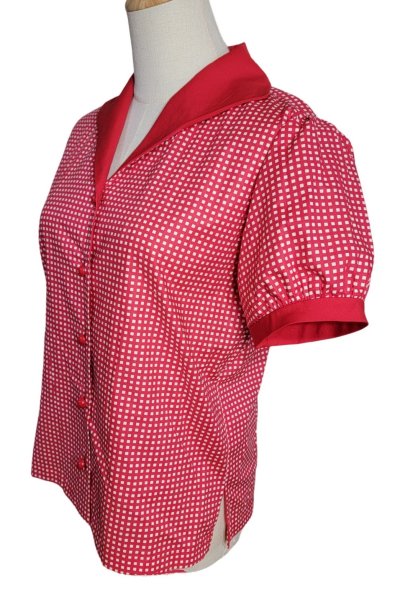 画像3: Gingham Check　Blouse　【M】 (3)