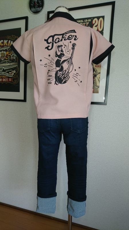 Joker ＆ Mari ロカビリーボーリングシャツ | guardline.kz