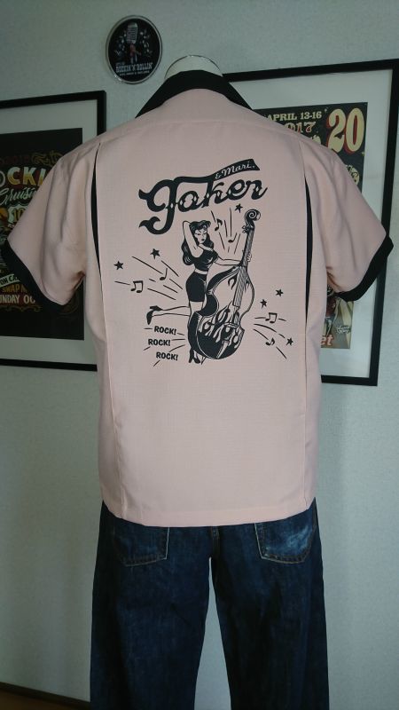 Joker ＆ Mari ロカビリーボーリングシャツ-